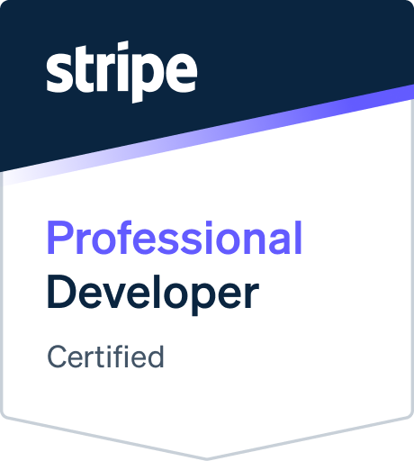 Stripe Certified Professional Developer